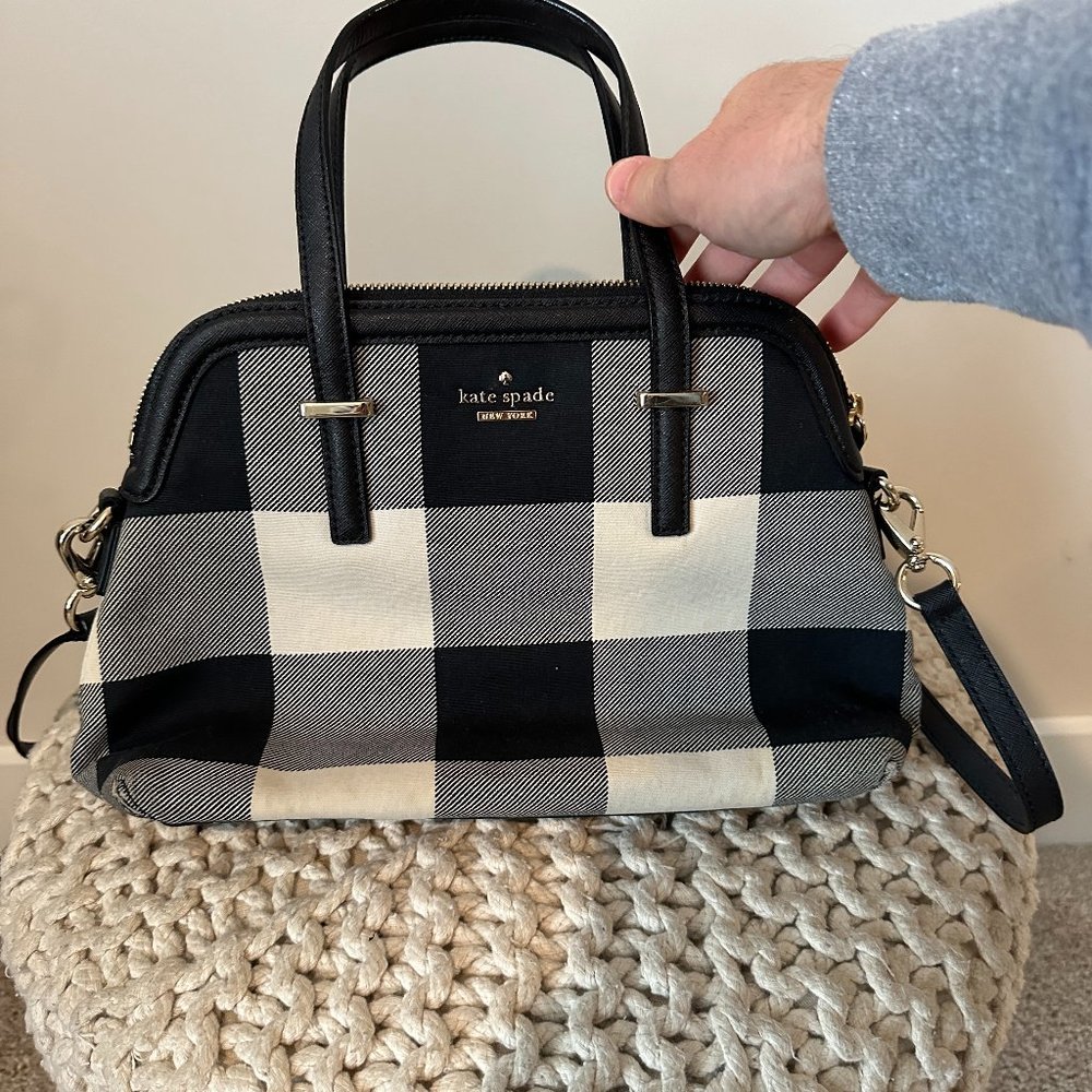Kate Spade Buffalo Plaid Purse
